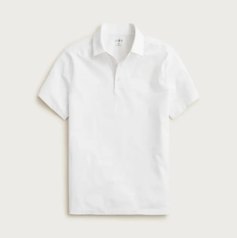 Performance piqué polo shirt