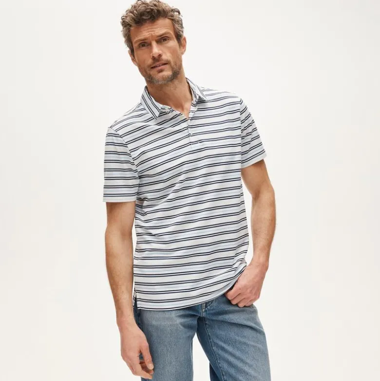 Performance piqué polo shirt