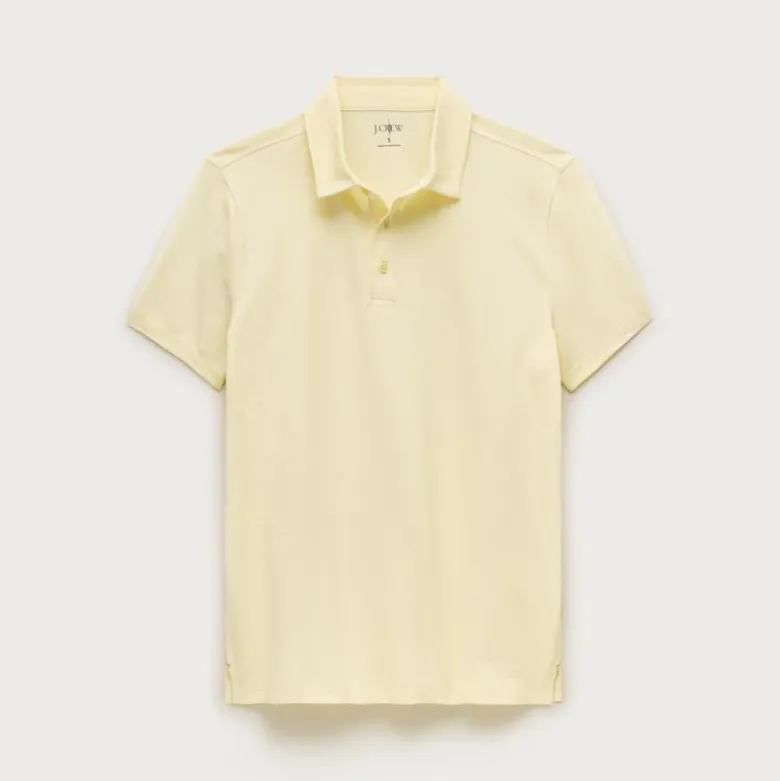 Performance piqué polo shirt