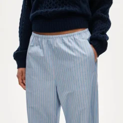 Petite Cosmo pant in cotton poplin
