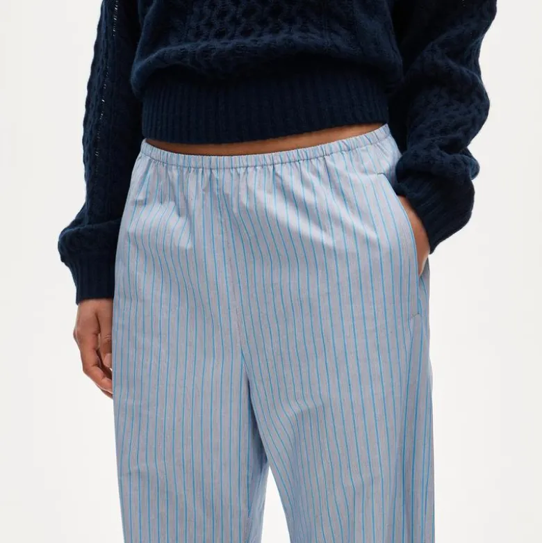 Petite Cosmo pant in cotton poplin