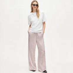 Petite Cosmo pant in luster charmeuse