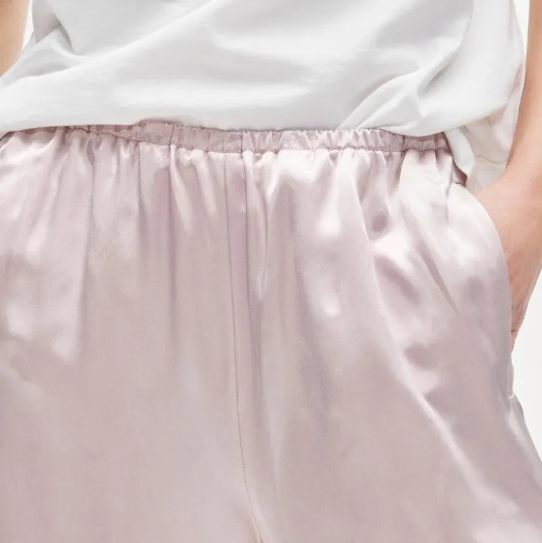 Petite Cosmo pant in luster charmeuse