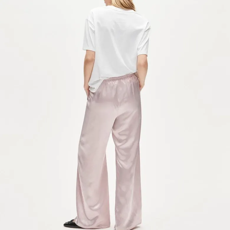 Petite Cosmo pant in luster charmeuse