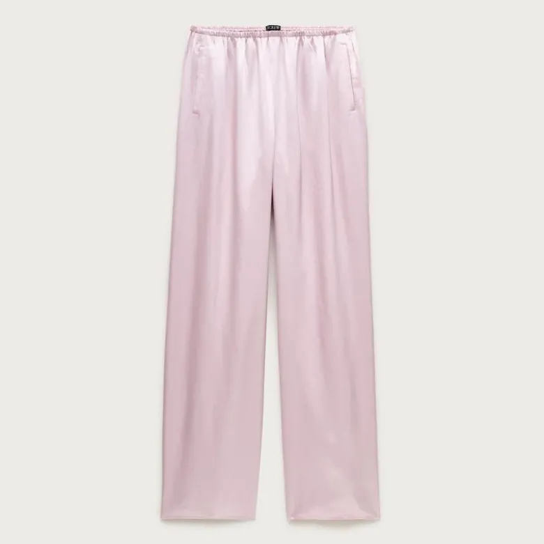 Petite Cosmo pant in luster charmeuse