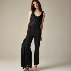Petite cropped Natalia pant in four-season stretch