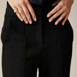 Petite cropped Natalia pant in four-season stretch