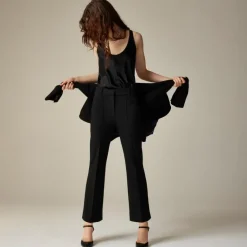 Petite cropped Natalia pant in four-season stretch