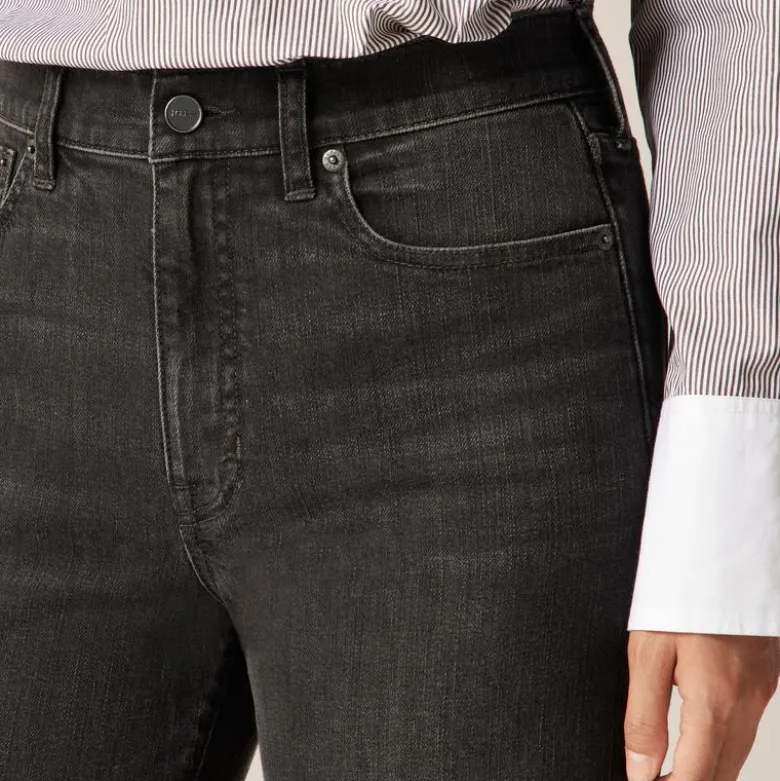 Petite full-length slim-wide jean