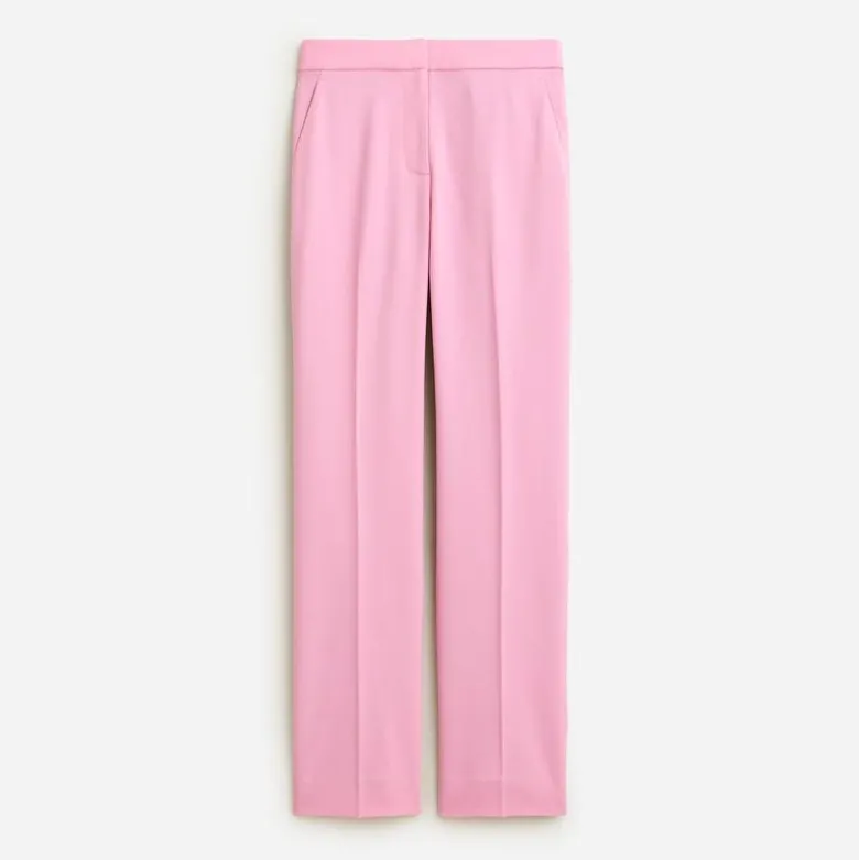 Petite Kate straight-leg pant in Italian city wool blend