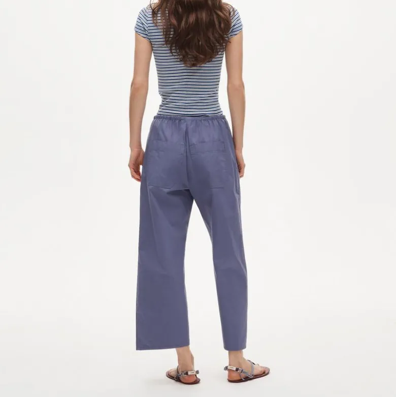 Petite Luna pant in cotton poplin