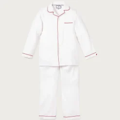Petite Plume™ kids' pajama set with piping
