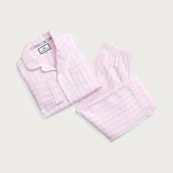 Petite Plume™ pajama set in gingham