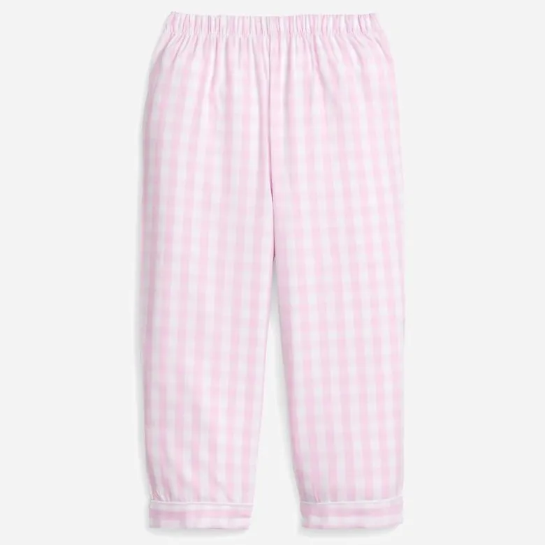 Petite Plume™ pajama set in gingham