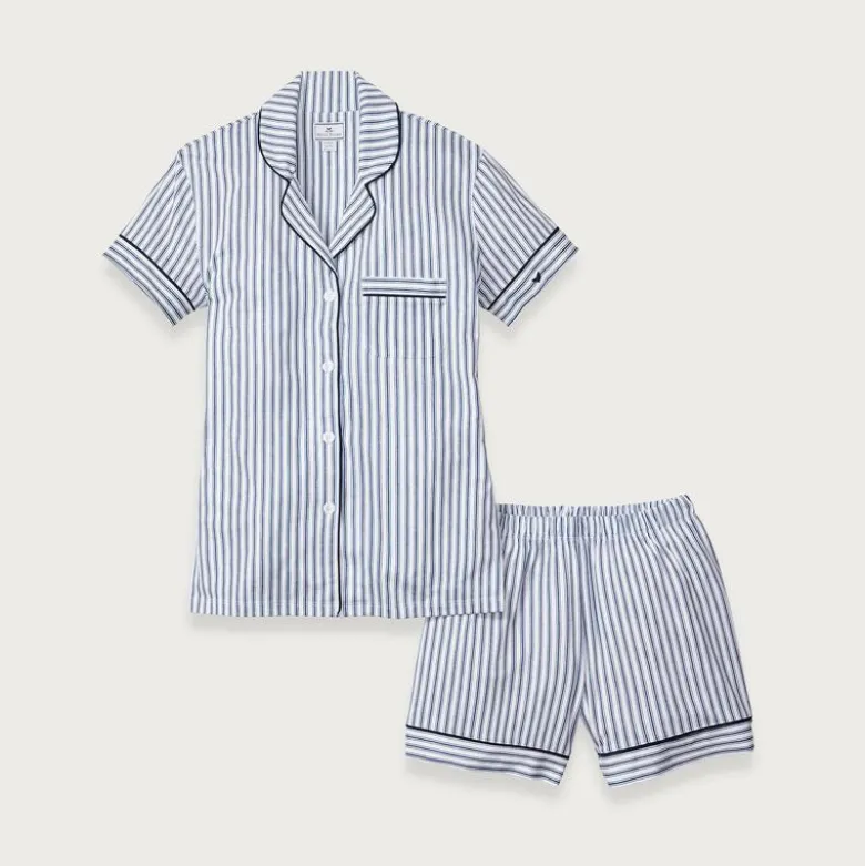 Petite Plume™ women's Pima cotton short set