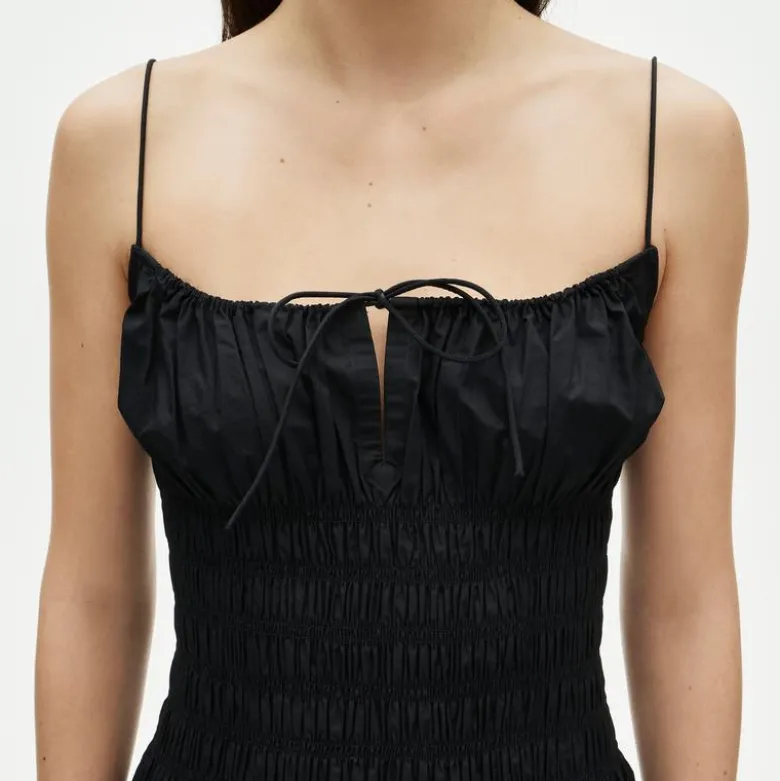 Petite Reverie dress in cotton poplin