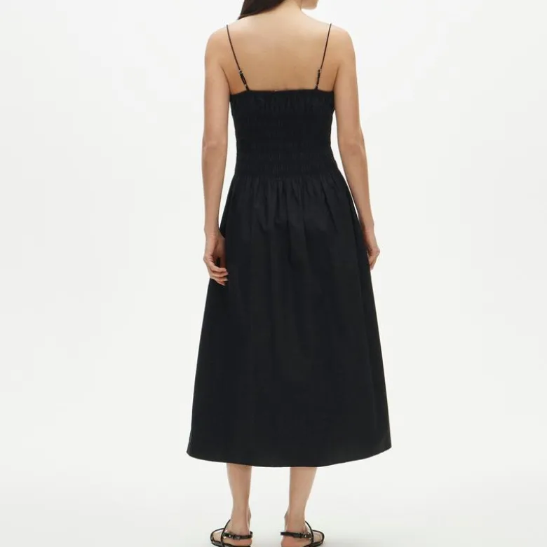 Petite Reverie dress in cotton poplin