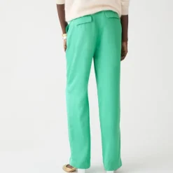 Petite straight-leg essential pant in luster crepe
