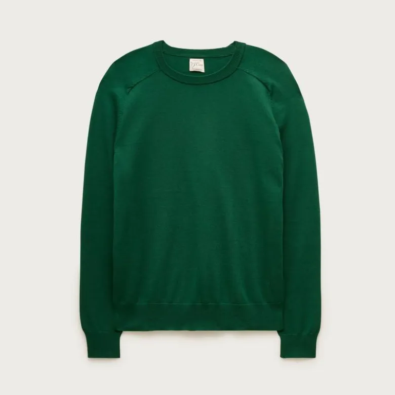Pima cotton crewneck sweater