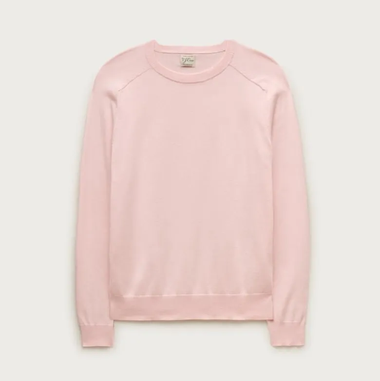 Pima cotton crewneck sweater