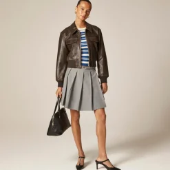 Pleated prep skirt