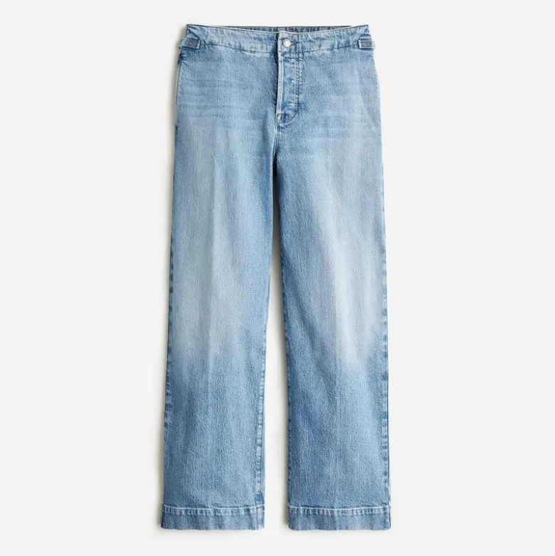 Point Sur side-tab trouser in Mia wash