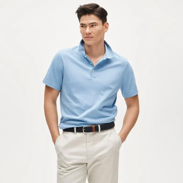 Polo shirt in Pima cotton