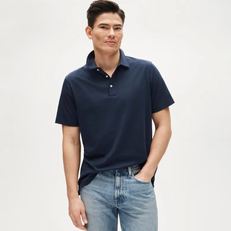 Polo shirt in Pima cotton