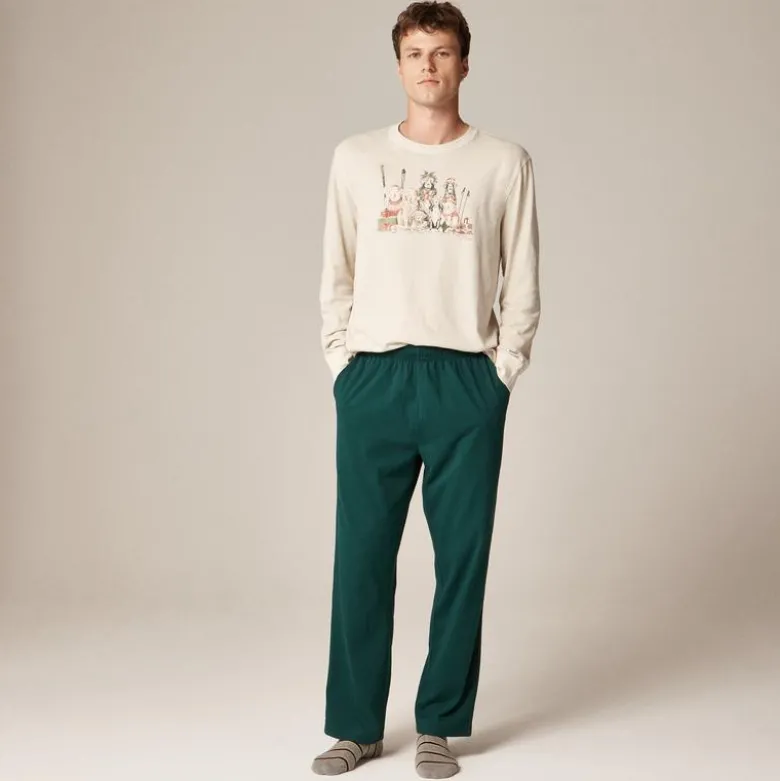 Premium-weight cotton lounge pant