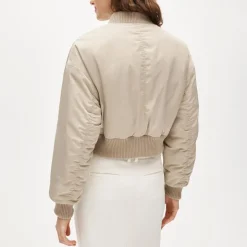 Puffer bomber jacket with PrimaLoft®