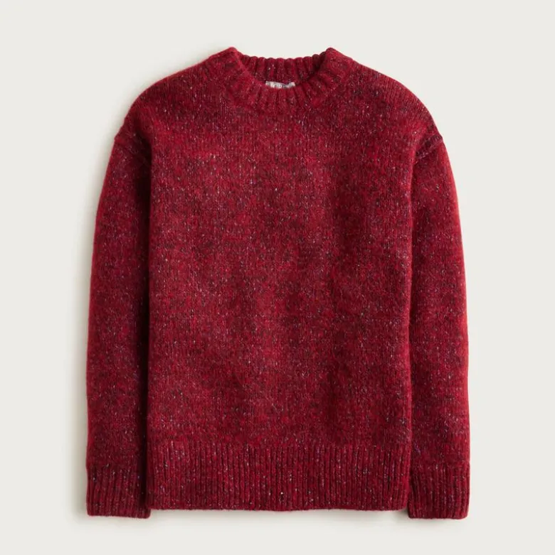 Relaxed crewneck pullover