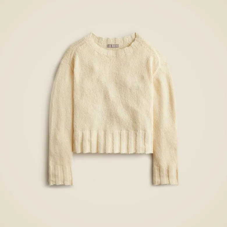 Relaxed crewneck sweater