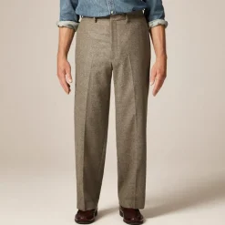 Relaxed-fit suit pant in English merino wool