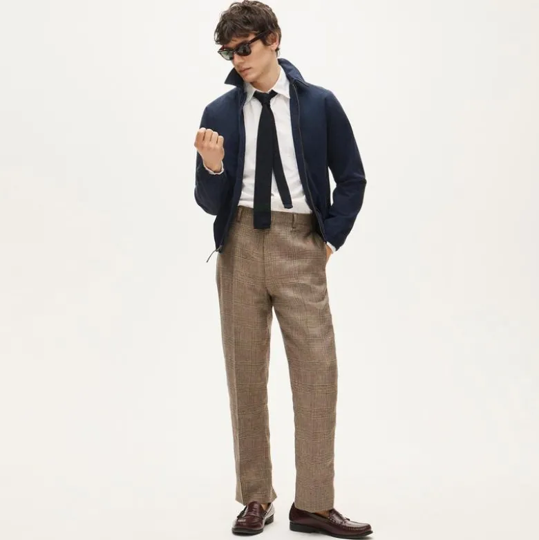 Relaxed-fit trouser in Irish linen