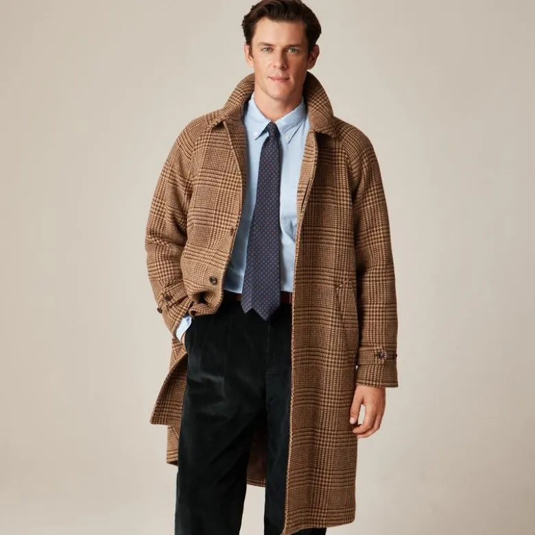 Rivington car coat in wool