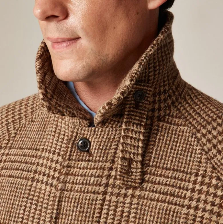 Rivington car coat in wool
