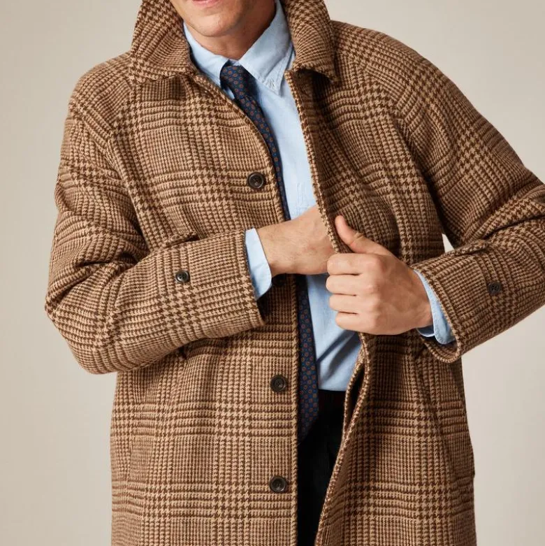 Rivington car coat in wool