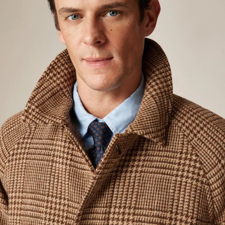 Rivington car coat in wool