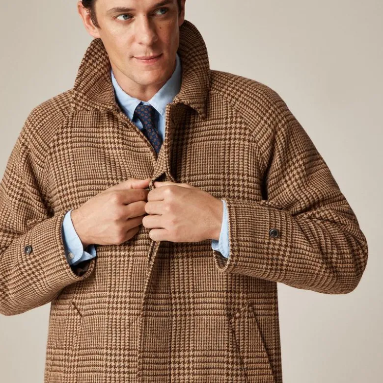 Rivington car coat in wool