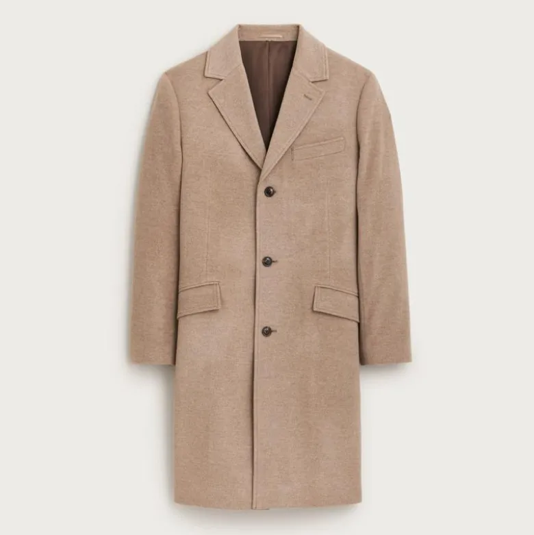 Rivington topcoat in Italian wool blend