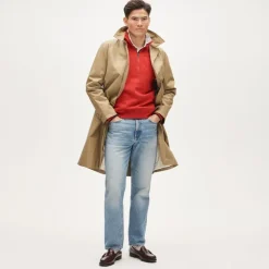 Rivington trench coat in water-resistant cotton