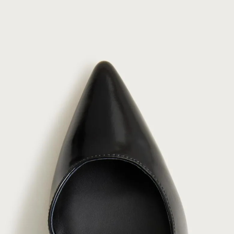 Robin slingback heels in spazzolato leather