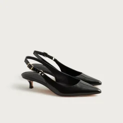 Robin slingback heels in spazzolato leather