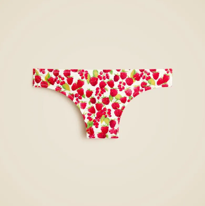 Ronnie bikini bottom in raspberry print