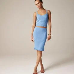 Rouje X J.Crew Chanson sweater-skirt