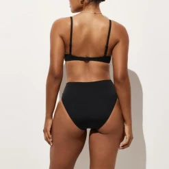 Ruched underwire bikini top