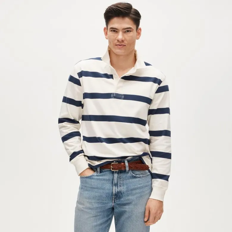 Rugby shirt in stripe