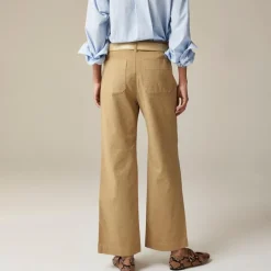 Sailor slim wide-leg chino pant