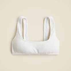 Scrunchie squareneck bikini top