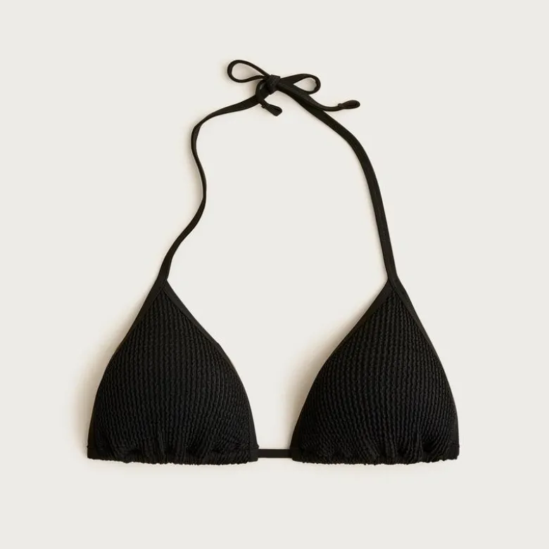 Scrunchie string bikini top